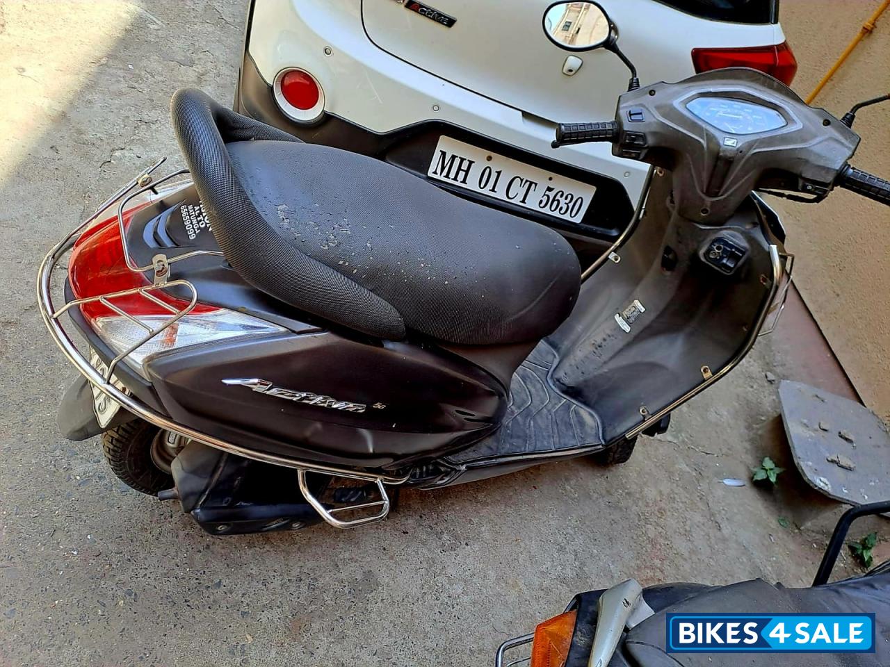 Dark Grey Honda Activa 5G