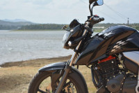 Black TVS Apache RTR 160 4V