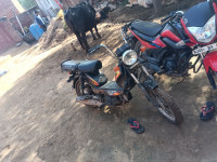 Red Black TVS XL 100 Heavy Duty