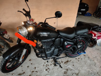 Black Royal Enfield Classic 350 Dual Channel BS6