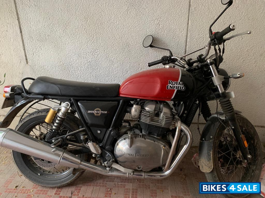 Ravishing Red Royal Enfield Interceptor 650 Twin