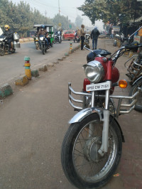 Red Royal Enfield Bullet Electra