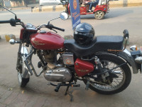 Red Royal Enfield Bullet Electra