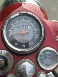 Red Royal Enfield Bullet Electra