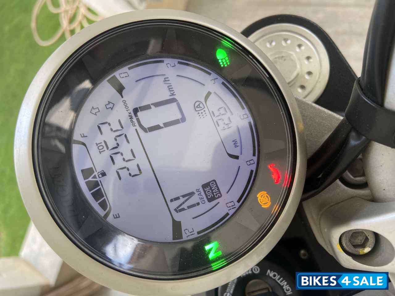 Yellow Ducati Scrambler Icon