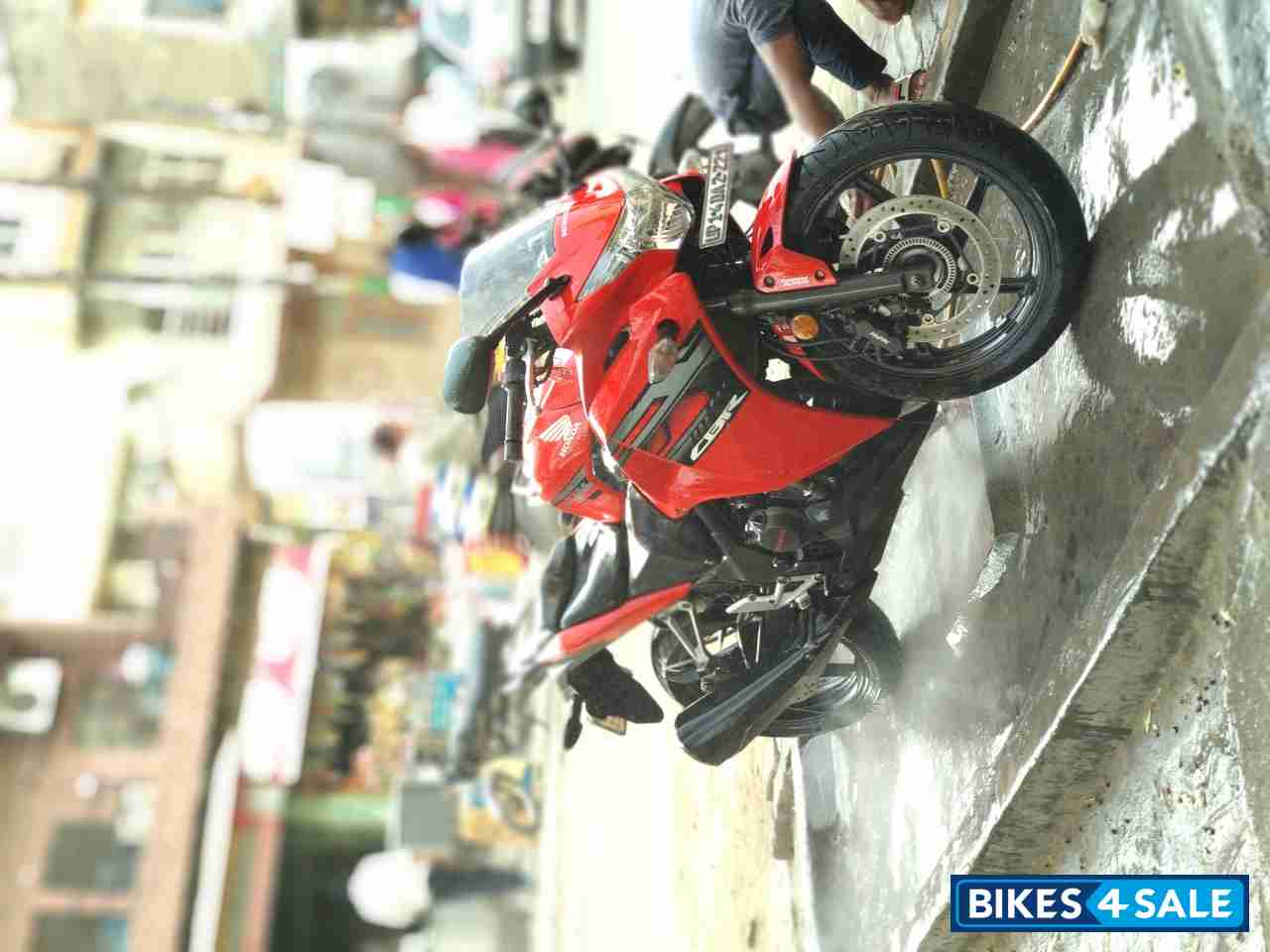 Sports Red Honda CBR 250R ABS