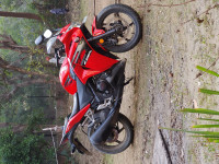 Sports Red Honda CBR 250R ABS