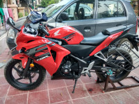 Sports Red Honda CBR 250R ABS