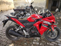 Sports Red Honda CBR 250R ABS