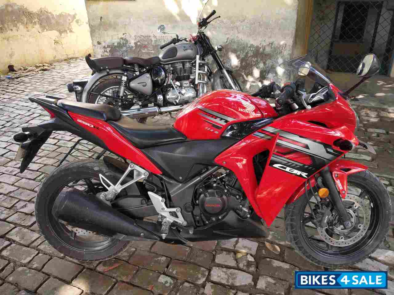Sports Red Honda CBR 250R ABS