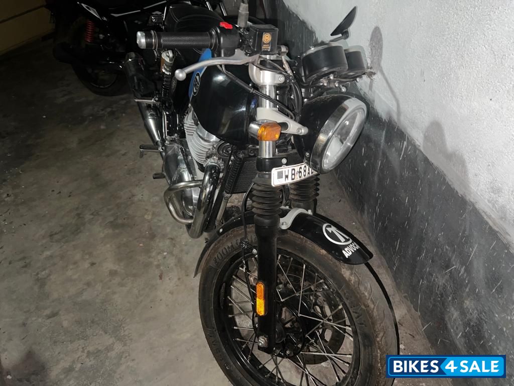 Blue Royal Enfield Continental GT 650