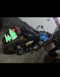 Blue Royal Enfield Continental GT 650