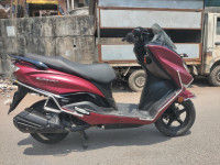 Matt Red Suzuki Burgman Street Bluetooth Enabled
