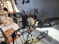 Lighting Royal Enfield Thunderbird 350