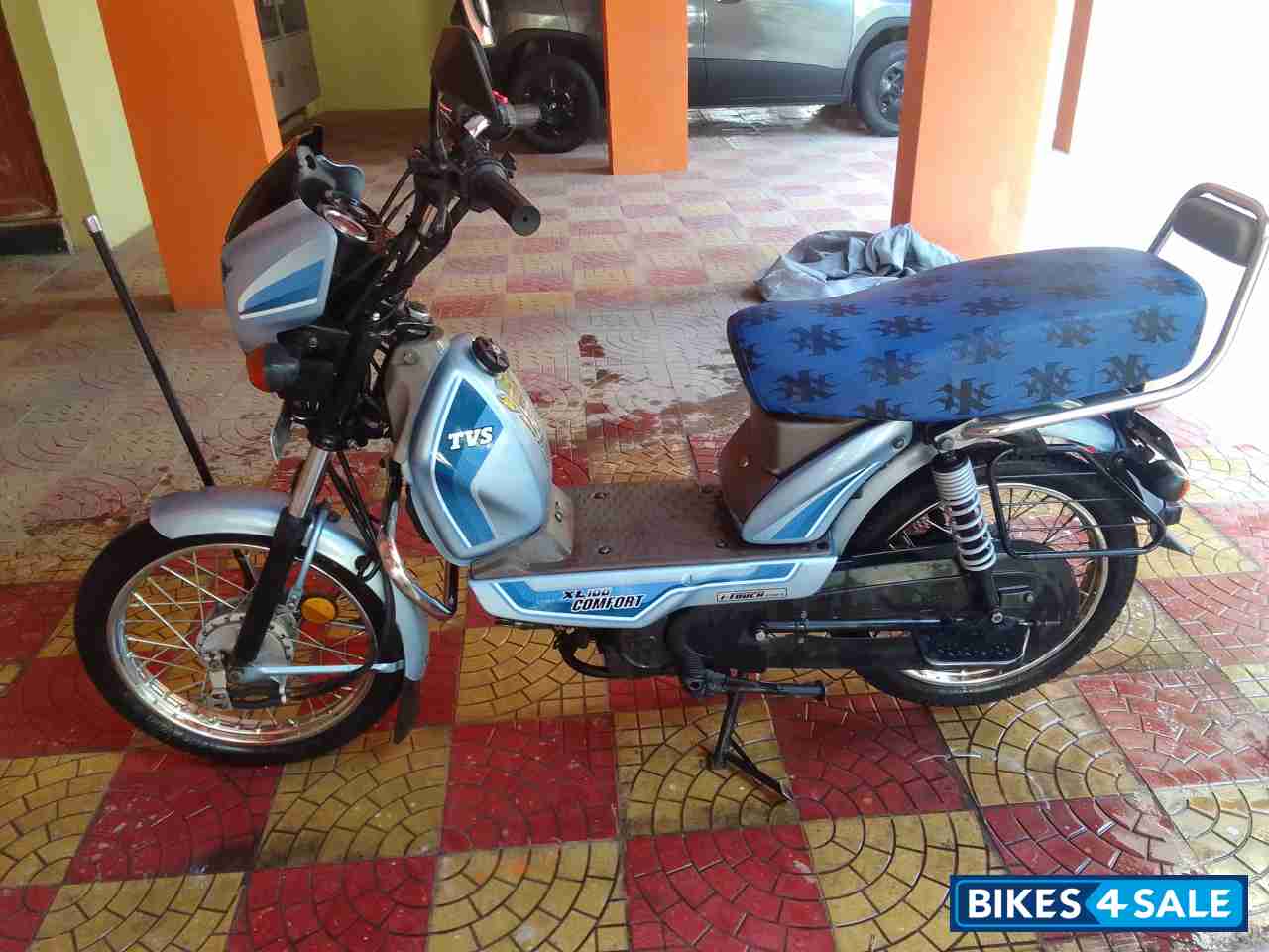 Mint Blue TVS XL100 Comfort i-TOUCHstart BS6