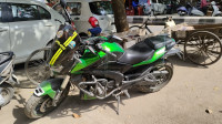 Green Bajaj Dominar 400 Disc