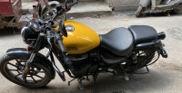 Yellow Royal Enfield Meteor 350 Fireball