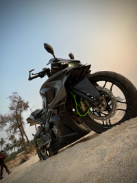 Space Grey Bajaj Pulsar RS 200 ABS