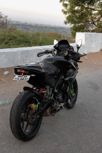 Space Grey Bajaj Pulsar RS 200 ABS