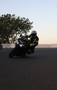 Space Grey Bajaj Pulsar RS 200 ABS