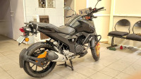 Black Yamaha FZ FI V3 BS6