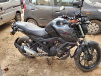 Black Yamaha FZ FI V3 BS6
