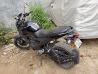 Black Yamaha FZ FI V3 BS6