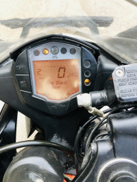 White And Orange KTM RC 200