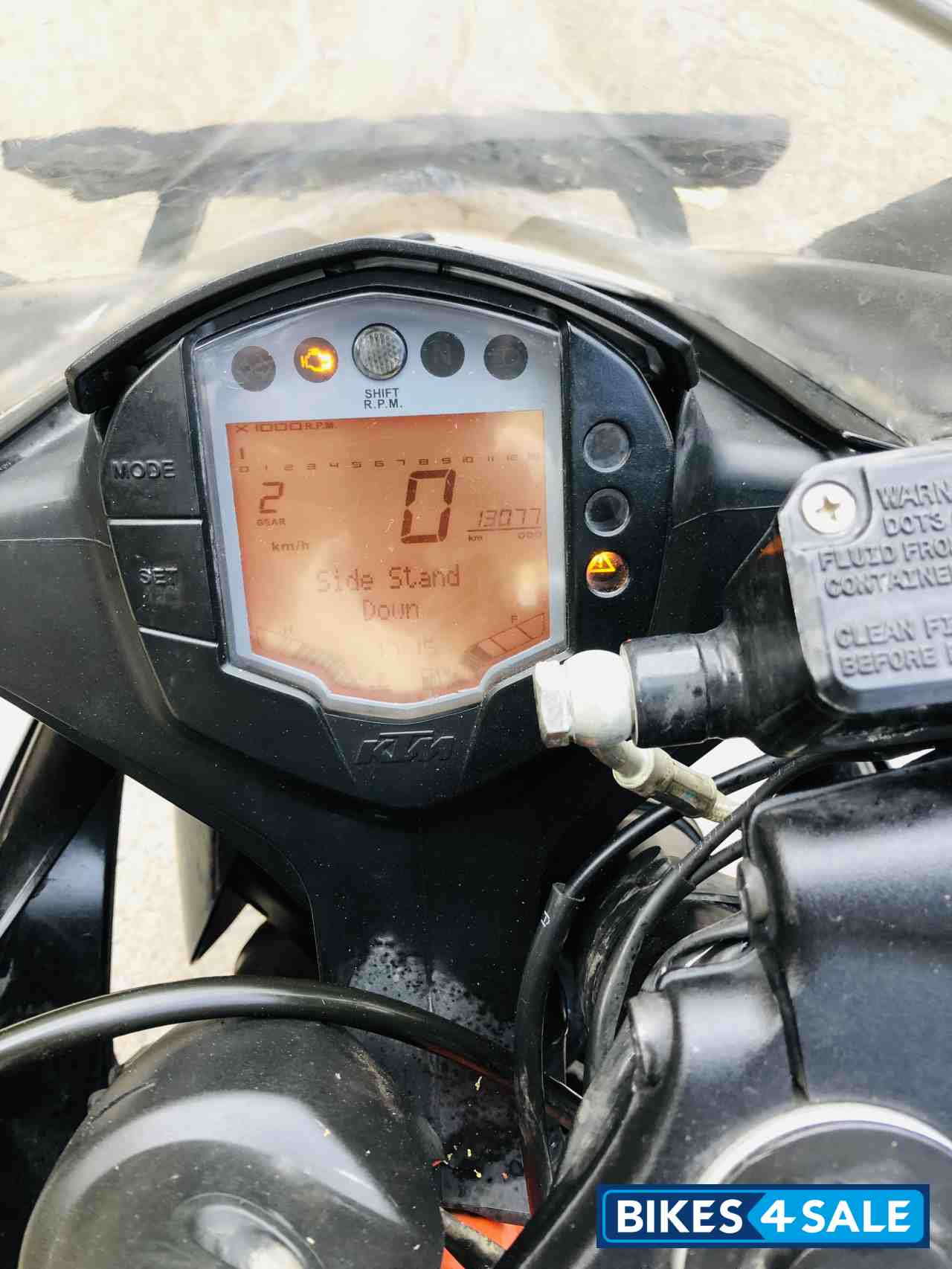 White And Orange KTM RC 200 White And Orange KTM RC 200