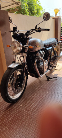 Silver Spectra Royal Enfield Interceptor 650 Twin