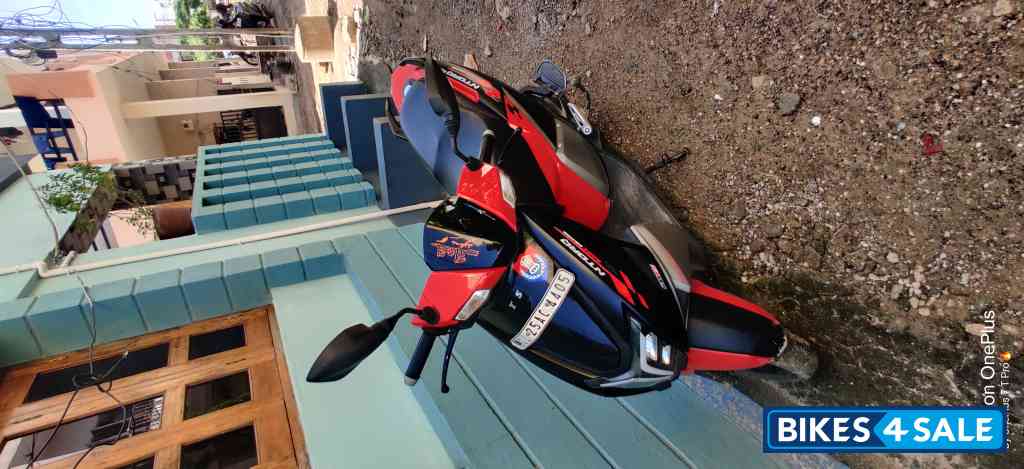 Red TVS NTORQ 125 Race Edition BS6