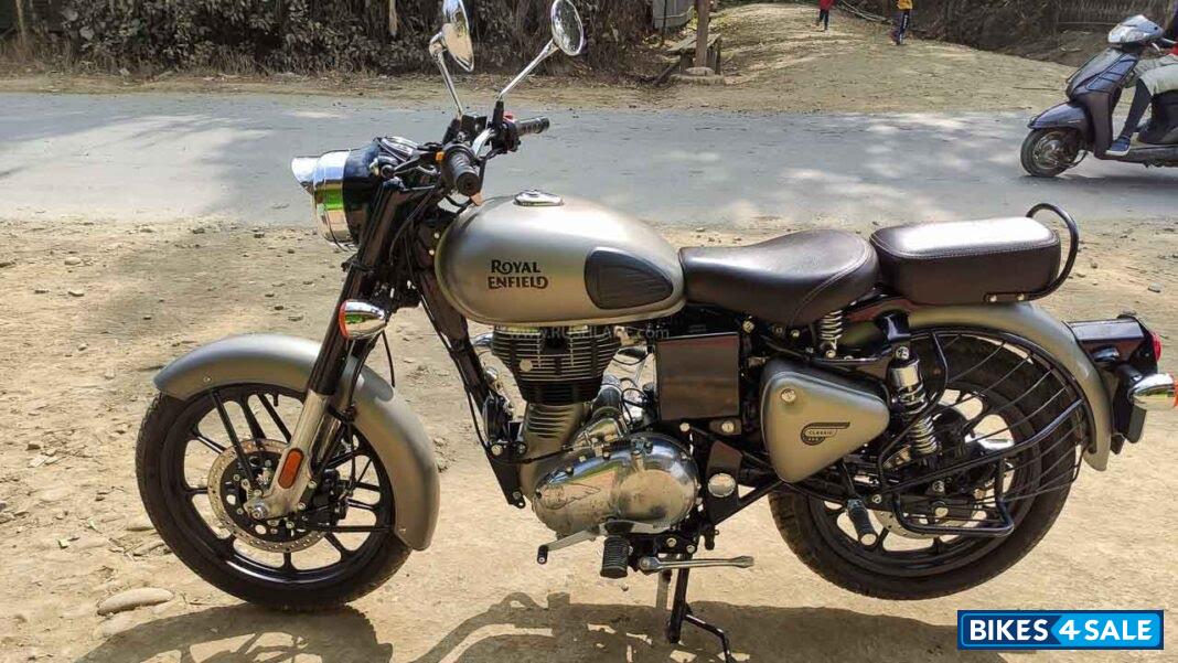 Redditch Grey Royal Enfield Classic 350 Single Channel BS6