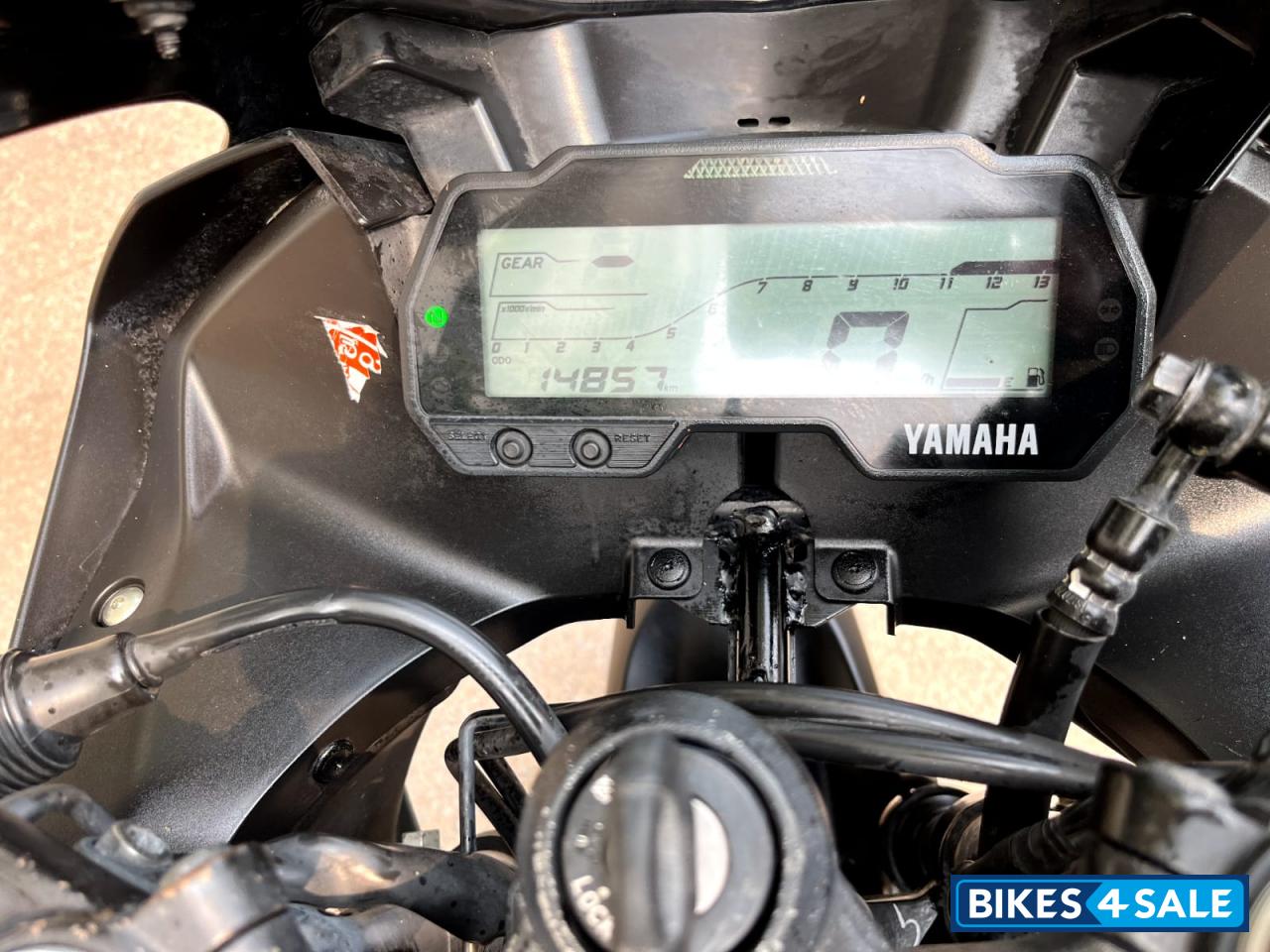 Blue Yamaha YZF R15 V3