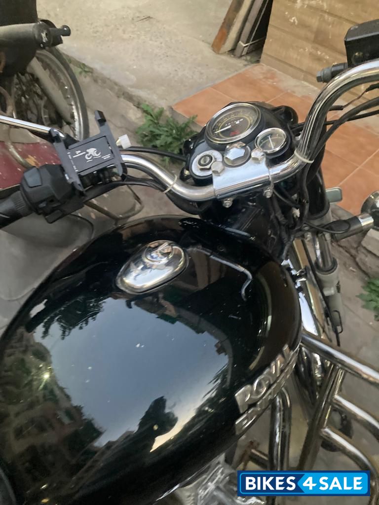 Black Royal Enfield Bullet Electra