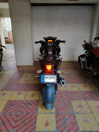 Black Green Yamaha Fazer FI V2