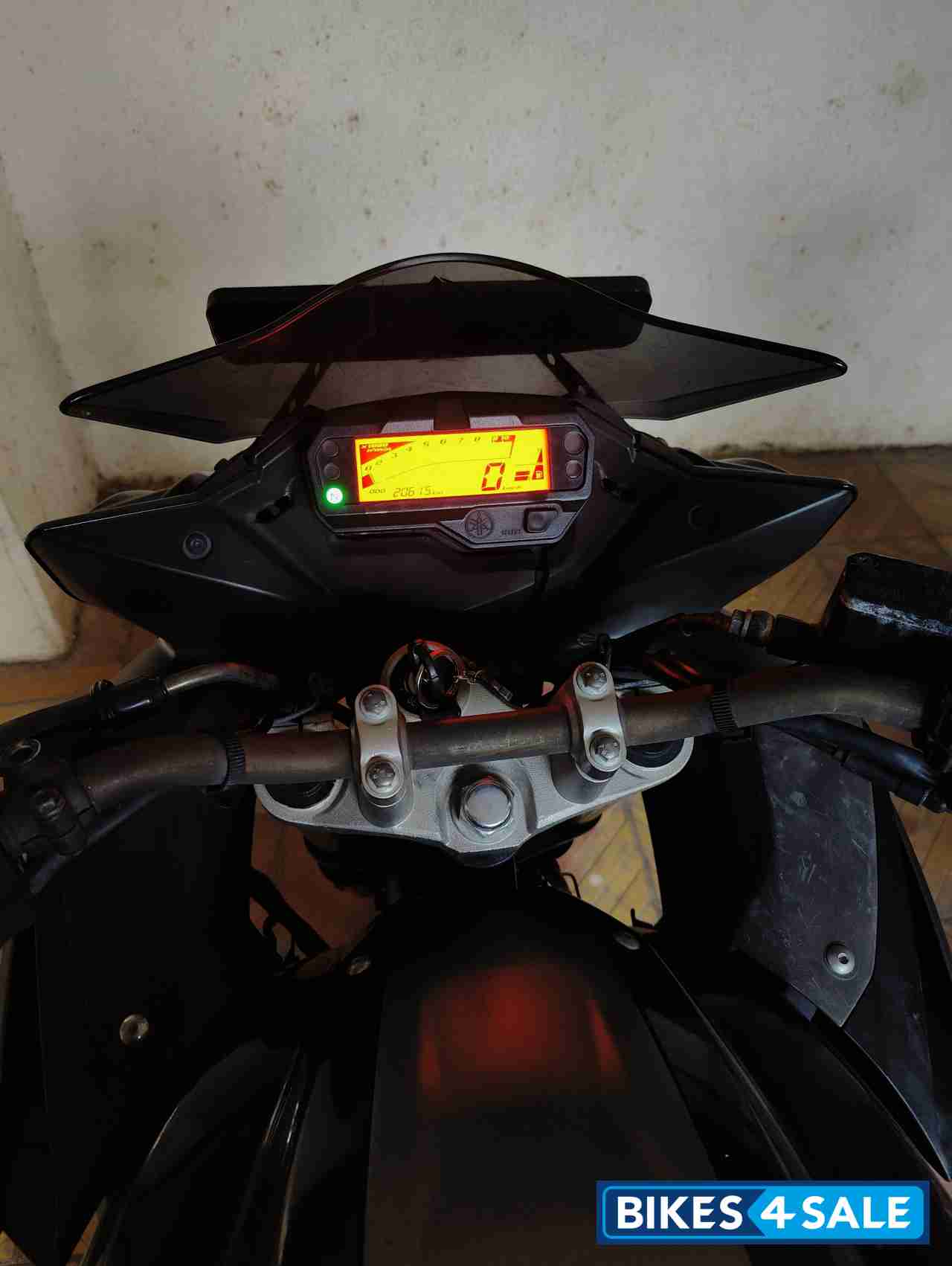 Black Green Yamaha Fazer FI V2