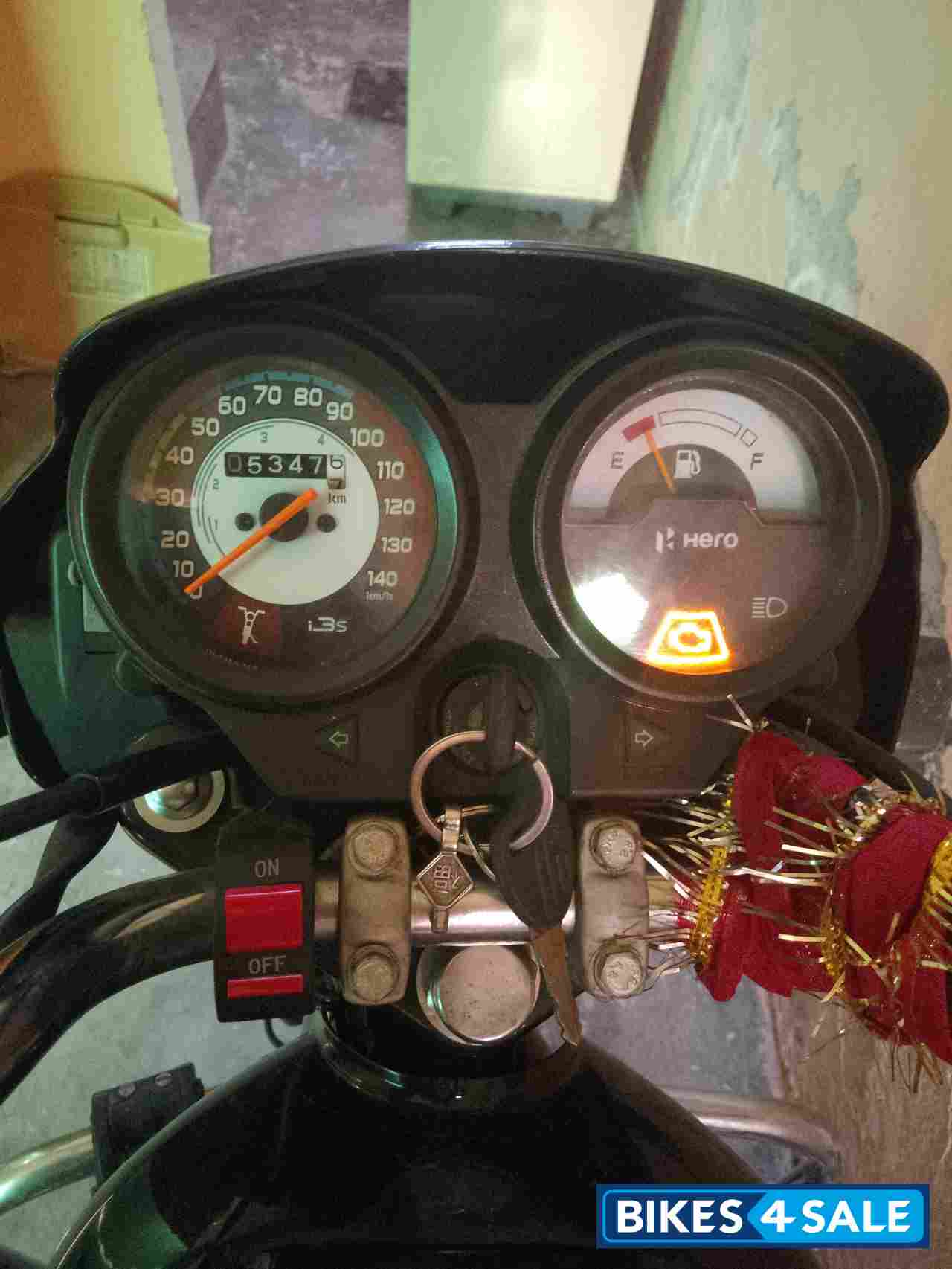 Black Hero Splendor Plus IBS i3s