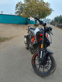 Silver Metallic Matt KTM Duke 250