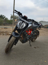 Silver Metallic Matt KTM Duke 250