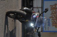 Black And Grey TVS Apache RR 310