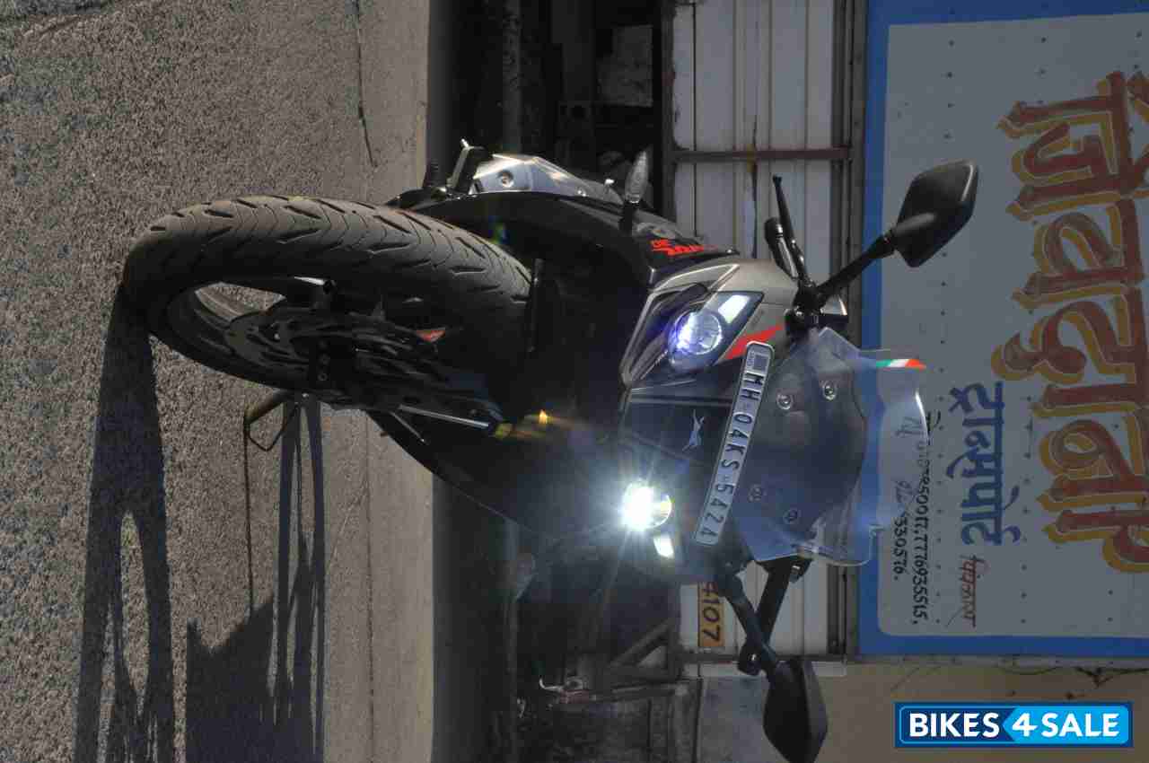 Black And Grey TVS Apache RR 310