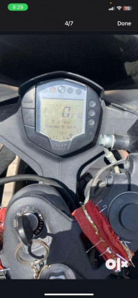 Orange And White KTM RC 200