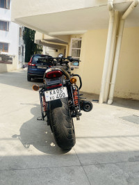 Black Harley Davidson Street Rod