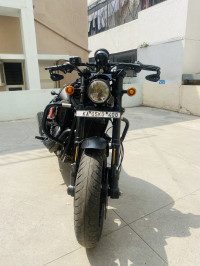 Black Harley Davidson Street Rod