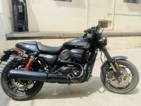 Black Harley Davidson Street Rod