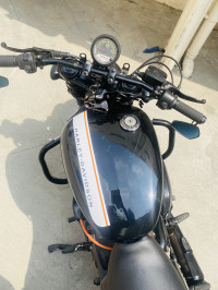 Black Harley Davidson Street Rod