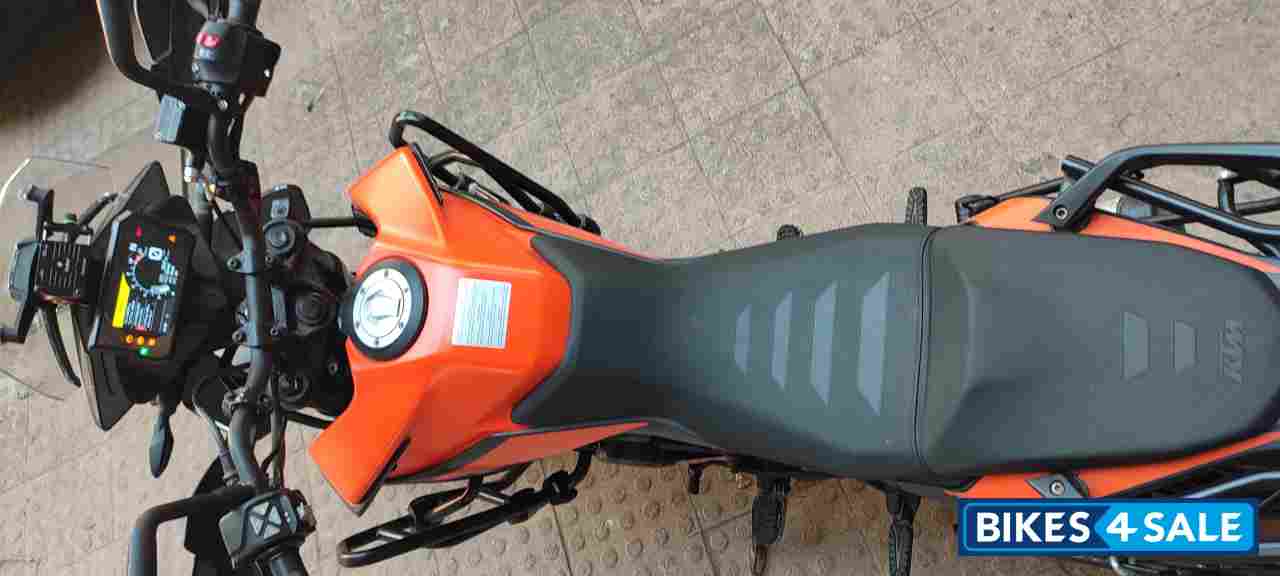 Orange KTM 390 Adventure