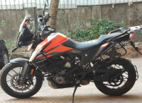 Orange KTM 390 Adventure