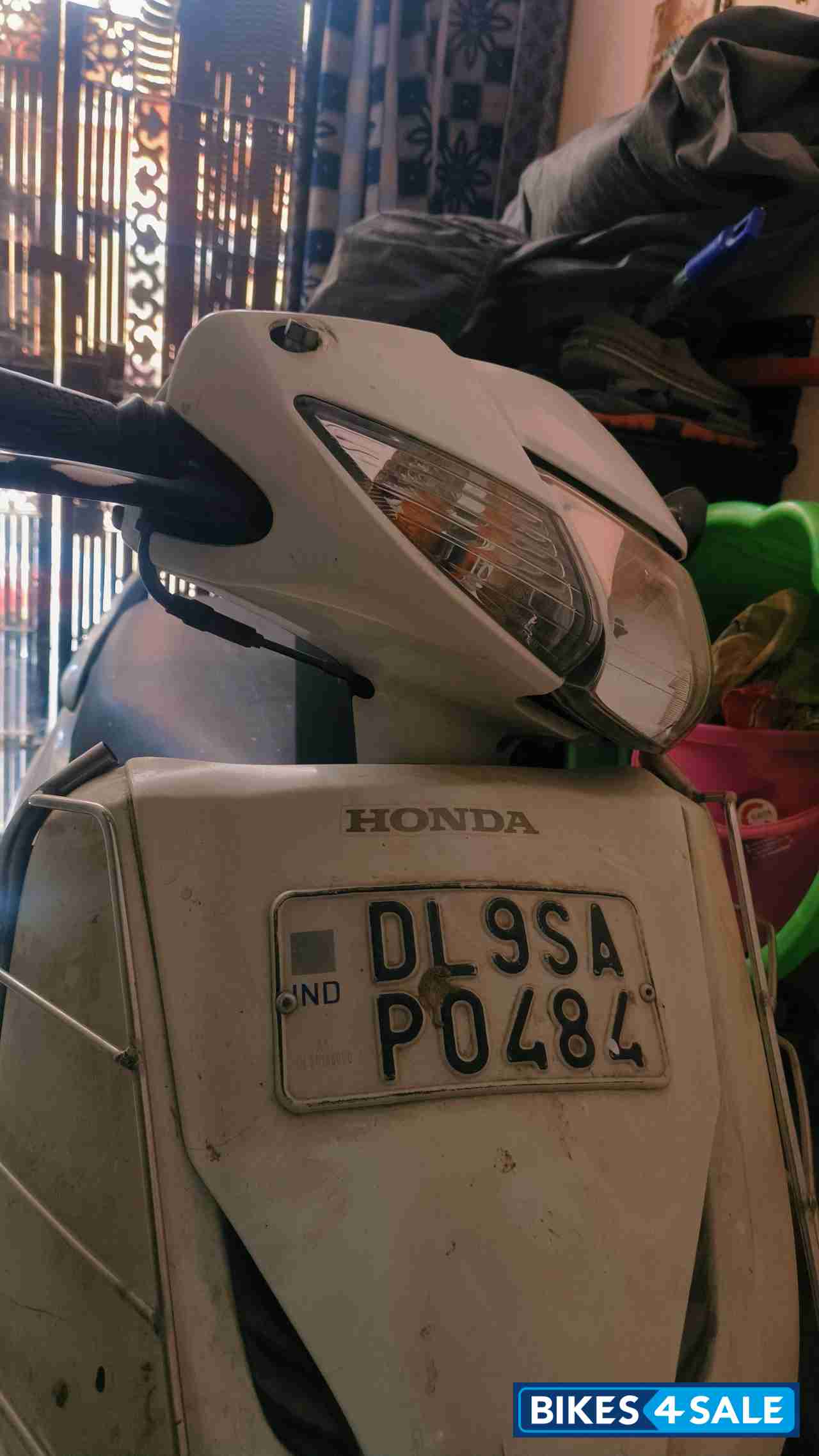 White Honda Activa