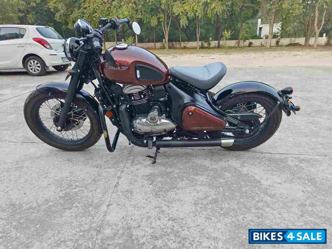 Copper Metallic Jawa 42 Bobber Dual Channel ABS